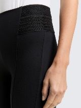 Pantaloni tip colanţi - Negru_571361