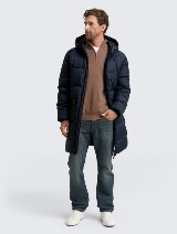 Parka matlasată - Albastru_3090014