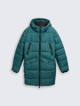 Puffer parka - Zelena_2970703