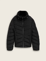 Jachetă puffer de iarnă - Negru_5509339
