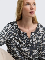 Majica s otisnutim naborima - Uzorak/višebojna_7421370